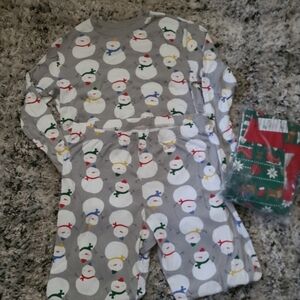 2 Pairs Of Carter's Christmas  Pajama